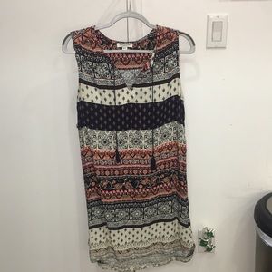 BeachLunchLounge Casual printed dress- Size M